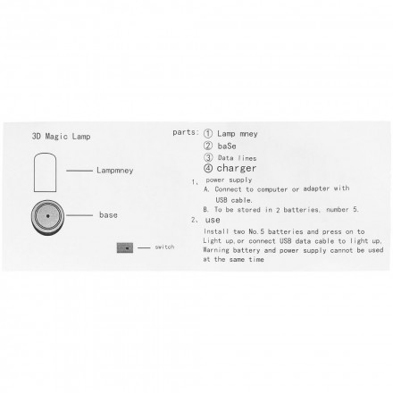 Интерьерная лампа Blurry