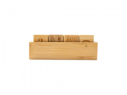 Календарь настольный вечный MEDUS, бежевый