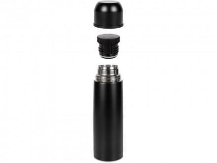 Термос Relaxika 101 (0,75 литра), черный (без лого)