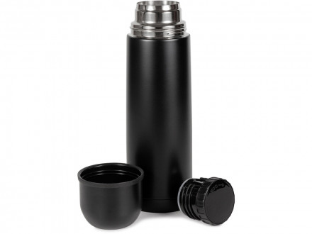 Термос Relaxika 101 (0,75 литра), черный (без лого)