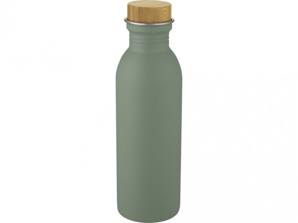 Kalix, спортивная бутылка из нержавеющей стали объемом 650 мл, зеленый яркий