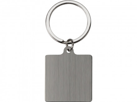 Брелок Steel SQR квадратный, серебристый