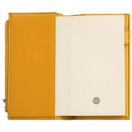 Ежедневник Zipco, недатированный, желтый