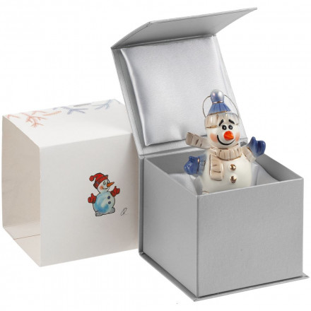 Фарфоровая елочная игрушка Olaf