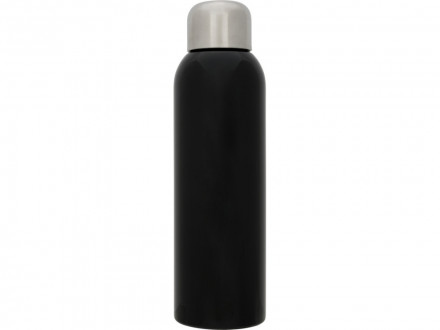 Бутылка для воды Guzzle из нержавеющей стали, сертифицированной по стандарту RCS, 820 мл - Черный