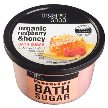 Сахар для ванн «Малиновый мед»
