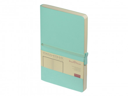 Ежедневник недатированный А5 Tokyo, мятный (Р)