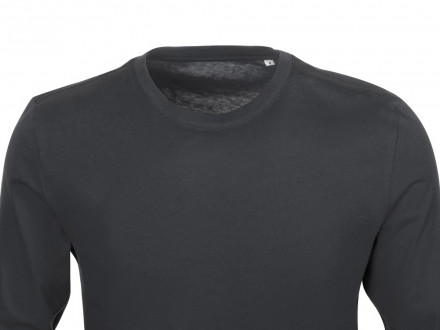 Лонгслив Porto мужской, темно-серый