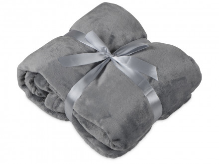 Подарочный набор Tea time с пледом, серый