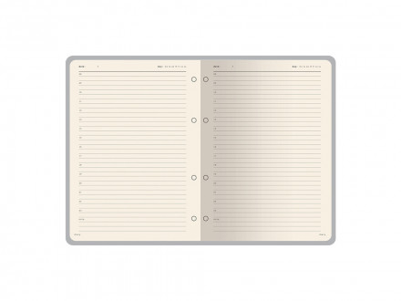 Ежедневник недатированный В5 Toscana, бордовый