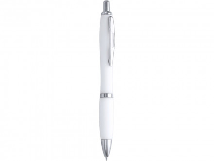 Ручка пластиковая шариковая MERLIN, белый