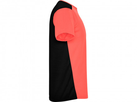 Спортивная футболка Detroit детская, неоновый коралловый/черный