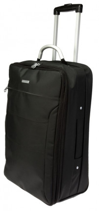 Чемодан на колесах Sky Trolley, черный