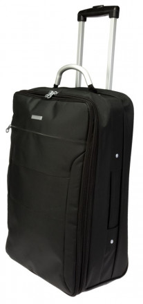 Чемодан на колесах Sky Trolley, черный