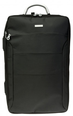 Чемодан на колесах Sky Trolley, черный