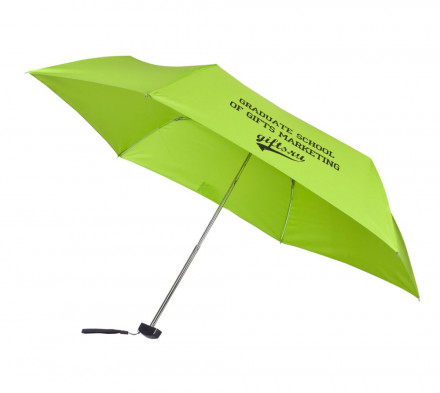 Зонт складной Unit Slim, зеленое яблоко