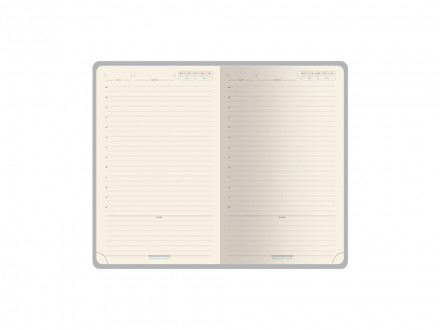 Ежедневник недатированный А5 Premier, черный