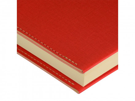 Ежедневник недатированный А5 Sorrento, красный