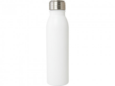 Бутылка для воды Harper из нержавеющей стали, с металлической петлей, 700 мл - Белый
