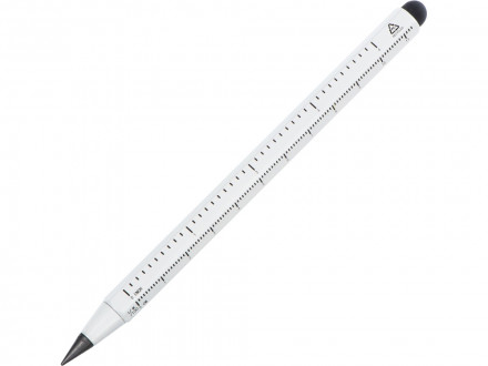 Вечный карандаш из переработанного алюминия Sicily, белый