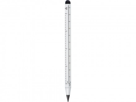 Вечный карандаш из переработанного алюминия Sicily, белый