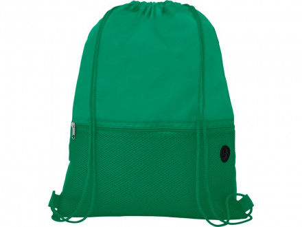Сетчатый рюкзак со шнурком Oriole, зеленый