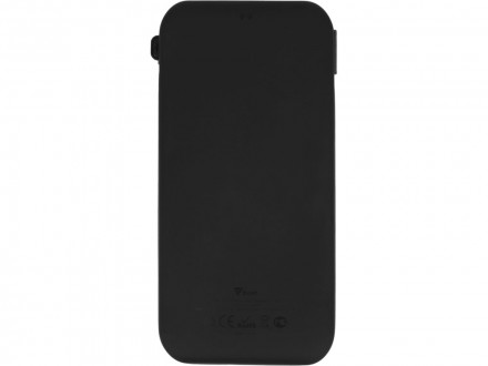 Внешний беспроводной аккумулятор с подсветкой лого Astro, 10000 mAh, черный