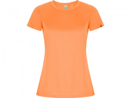 Футболка Imola женская, неоновый оранжевый