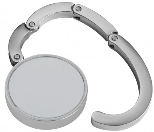 Держатель для сумки «Мадам», серебристый