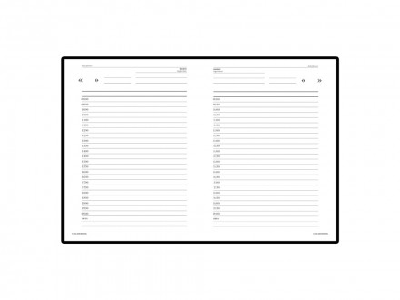 Ежедневник А6 недатированный Бумвинил, зеленый