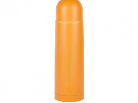 Термос Relaxika 101 (0,75 литра), желтый (без лого)