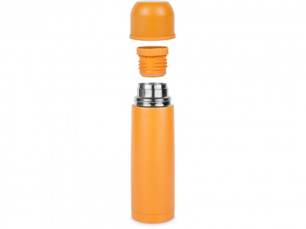 Термос Relaxika 101 (0,75 литра), желтый (без лого)