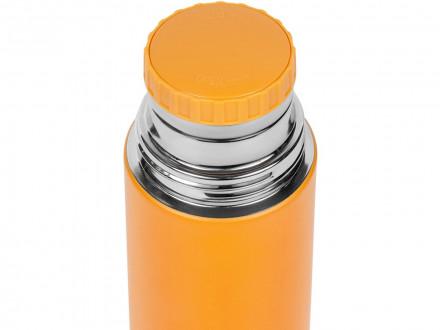 Термос Relaxika 101 (0,75 литра), желтый (без лого)