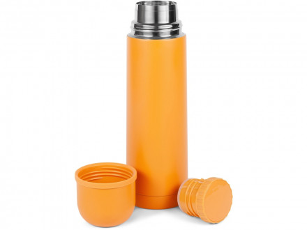 Термос Relaxika 101 (0,75 литра), желтый (без лого)