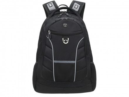 Рюкзак TORBER XPLOR с отделением для ноутбука 15, чёрный, полиэстер 600D, 35x20x47 см, 33л