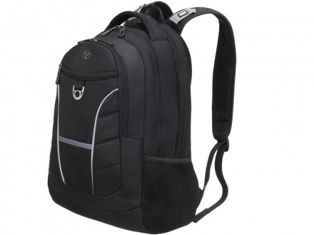 Рюкзак TORBER XPLOR с отделением для ноутбука 15, чёрный, полиэстер 600D, 35x20x47 см, 33л