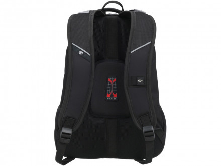 Рюкзак TORBER XPLOR с отделением для ноутбука 15, чёрный, полиэстер 600D, 35x20x47 см, 33л