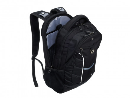 Рюкзак TORBER XPLOR с отделением для ноутбука 15, чёрный, полиэстер 600D, 35x20x47 см, 33л