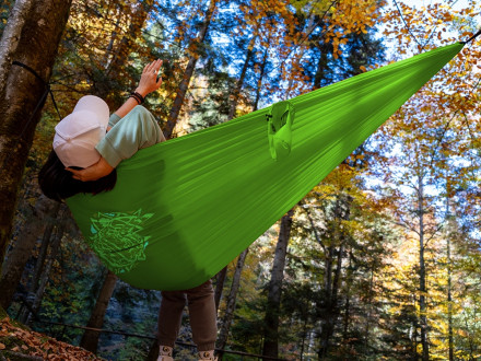 Гамак Lazy, зеленое яблоко