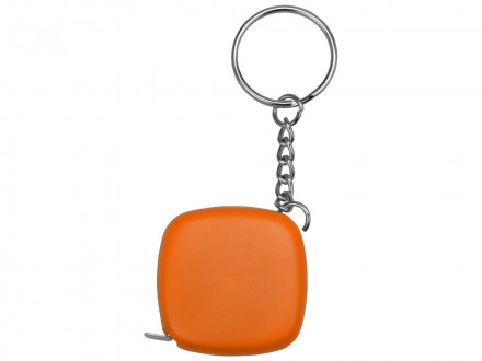 Брелок-рулетка 1м Block, оранжевый