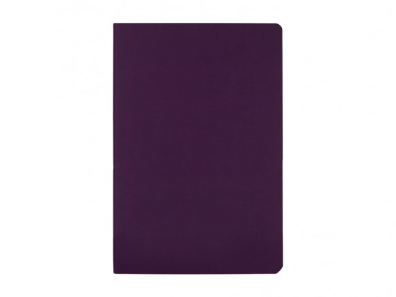 Бизнес тетрадь А5 Megapolis flex 60 л. soft touch клетка, фиолетовый