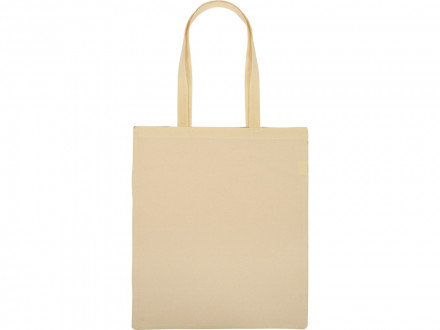 Сумка для шопинга Twin двухцветная из хлопка, 180 г/м2, черный/натуальный