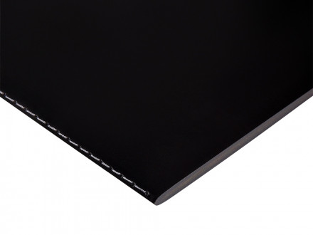 Бизнес-тетрадь А5 Pragmatic Contrast, 40 листов в клетку, черный с черным срезом