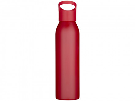 Одностенная бутылка для воды Sky, изготовленная из нержавеющей стали, 650 мл, красный