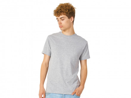 Футболка Heavy Super Club мужская, серый меланж