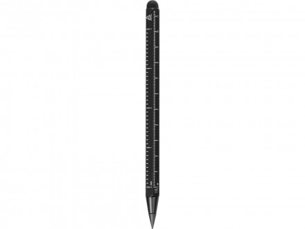 Вечный карандаш из переработанного алюминия Sicily, черный