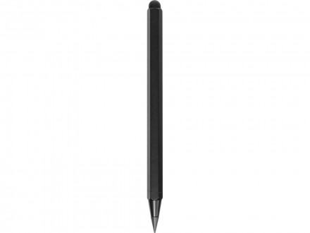 Вечный карандаш из переработанного алюминия Sicily, черный