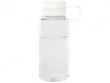 Спортивная бутылка Ryder из переработанного ПЭТ-пластика объемом 900 мл с многофункциональной крышкой, сертифицированная RCS - Белый