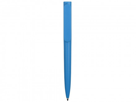 Ручка пластиковая шариковая Umbo, голубой/белый
