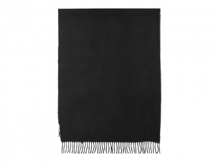 Подарочный набор с палантином и термокружкой, черный